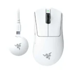 Razer DeathAdder V4 Pro bežični gaming miš | beli