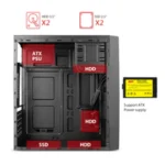 Stars Solutions K02 sa napajanjem 500 W kućište