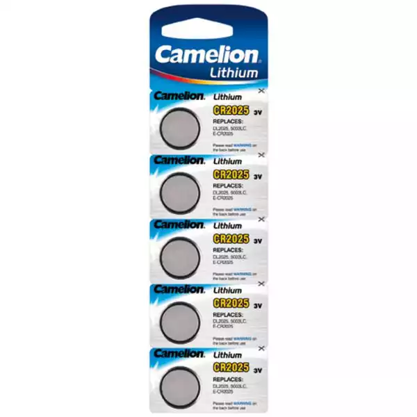 25090 Camelion Electronics CR2025 baterije | 3 V, 1 komad - Slika 1