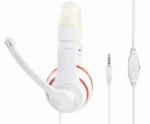 MHS-03-WTRD Gembird Slusalica sa mikrofonom, 1x3,5mm white/red - Slika 3
