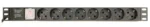 EG-PDU-014 Gembird Produzni kabl sa zastitom 8 uticnica 16A, PDU 1U, aluminium, 3m - Slika 6
