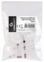 Gembird Universal pass-through modular CAT5 UTP plug 8P8C, 10 u pak /CENA PO PAKOVANJU (LC-PTU-01/10) - Slika 2