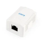 Gembird CAT6 FTP kutija za povrsinsku montazu sa jednim portom RJ-45 8P8C (NCAC-1F6-01)