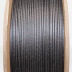 3DP-PLA-MX3-01-GBK PLA Filament-Three galaxy-za 3D štampač 1.75mm, kotur 1KG Black