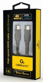 CC-HDMIL-1.8M Gembird HDMI kabl v.2.0 ethernet support 3D/4K TV 1.8m (alt. CC-HDMI4L-6) - Slika 3