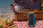 Gembird Portable Bluetooth LED speaker, 5W, BT, FM, USB, Handsfree, Black (SPK-BT-LED-07)