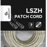 Gembird Mrezni kabl, SFTP CAT.6A BAKARNI LSZH Patch cord 10m Grey (PP6A-LSZHCU-10M)