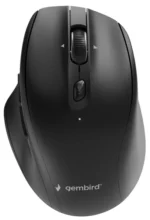 Gembird Bežièni miš sa 6 tastera, dual-mode,2.4G + BT,800-2400 DPI, crna,112mm (MUSW2-6B-02)