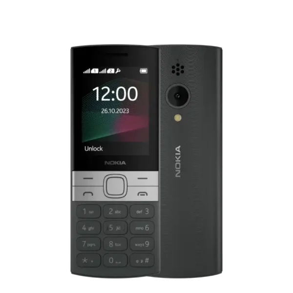 Nokia 150 Dual SIM (2023) mobilni telefon | crni