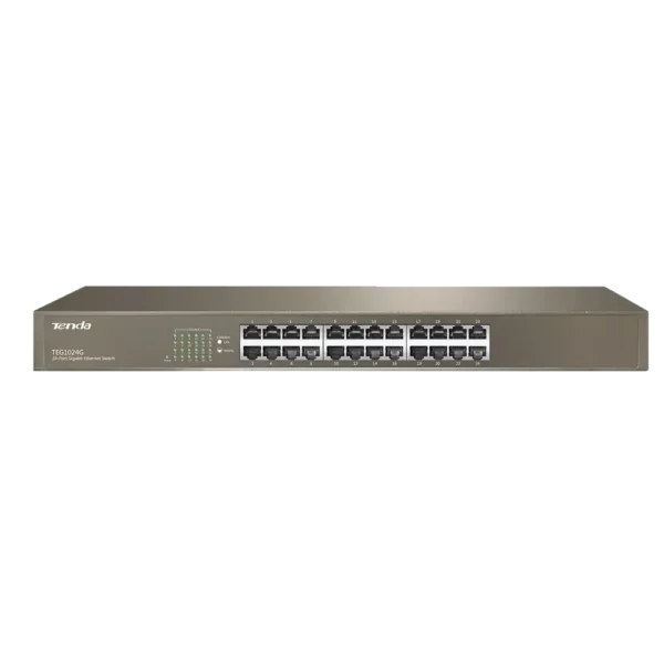 Tenda TEG1024G svič | 24 Gigabit porta, metalno kućište