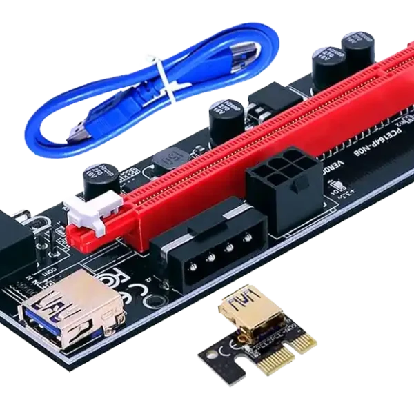009S PCIe x16 riser komplet | USB 3.0 kabl