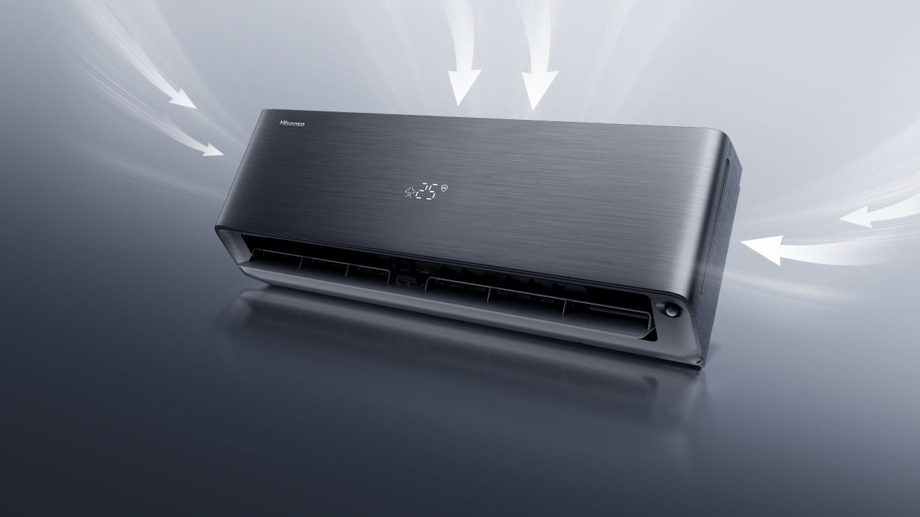 Hisense QH35XV4BG inverter klima uređaj | Energy pro X 1 Hisense QH35XV4BG inverter klima uređaj | Energy pro X Hisense QH35XV4BG — Energy Pro X Black 3D airflow (2024)