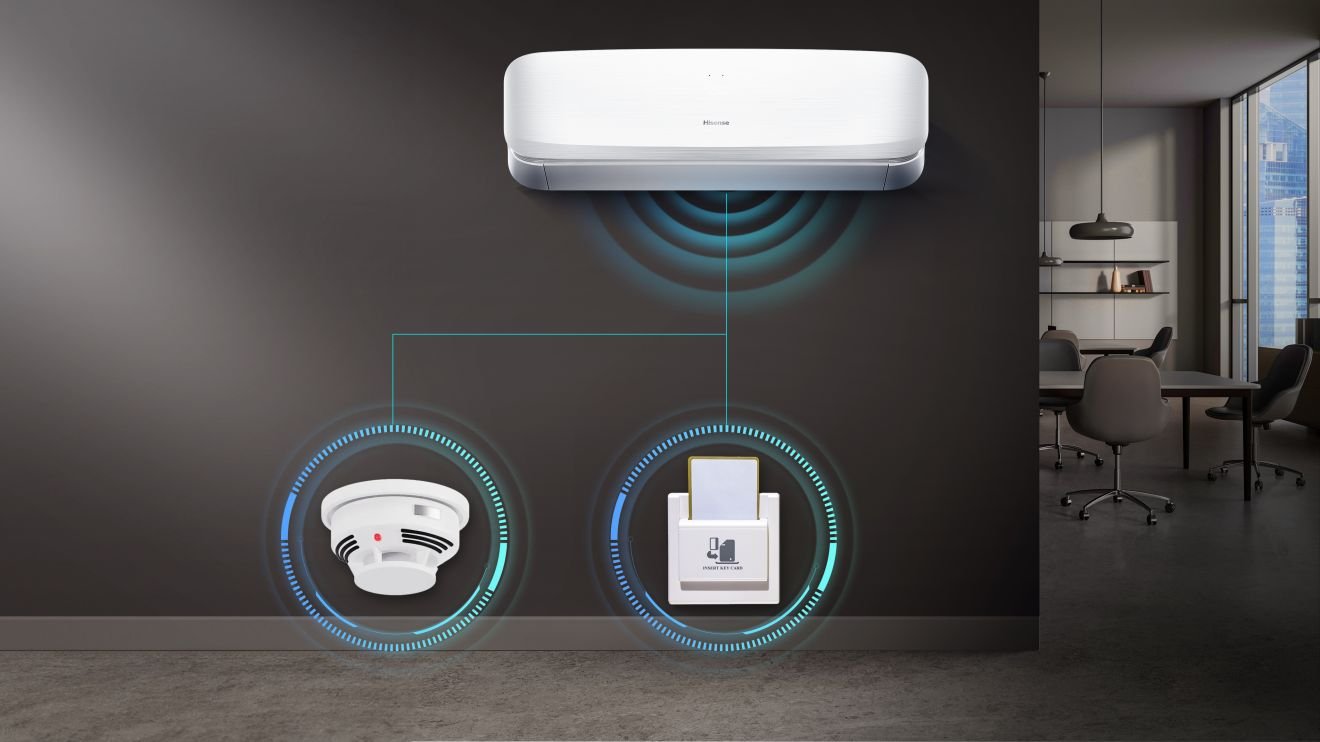 Hisense QJ35XJ3AG — Fresh Air White QJ Room-Card-Control(optional) (HS