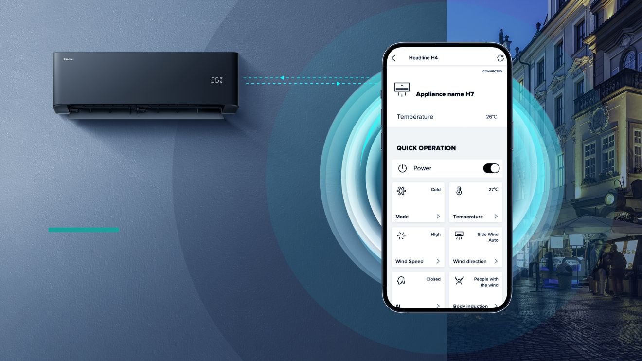Hisense HB25XU0BG inverter klima uređaj | UNI HB 26 Hisense HB25XU0BG inverter klima uređaj | UNI HB Hisense HB25XU0BG — Uni HB Black WIFl Control