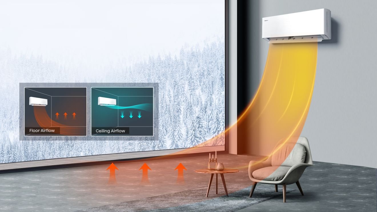 Hisense QH35XV4AG — Energy Pro X White Smart Airflow (Hisense 2024)