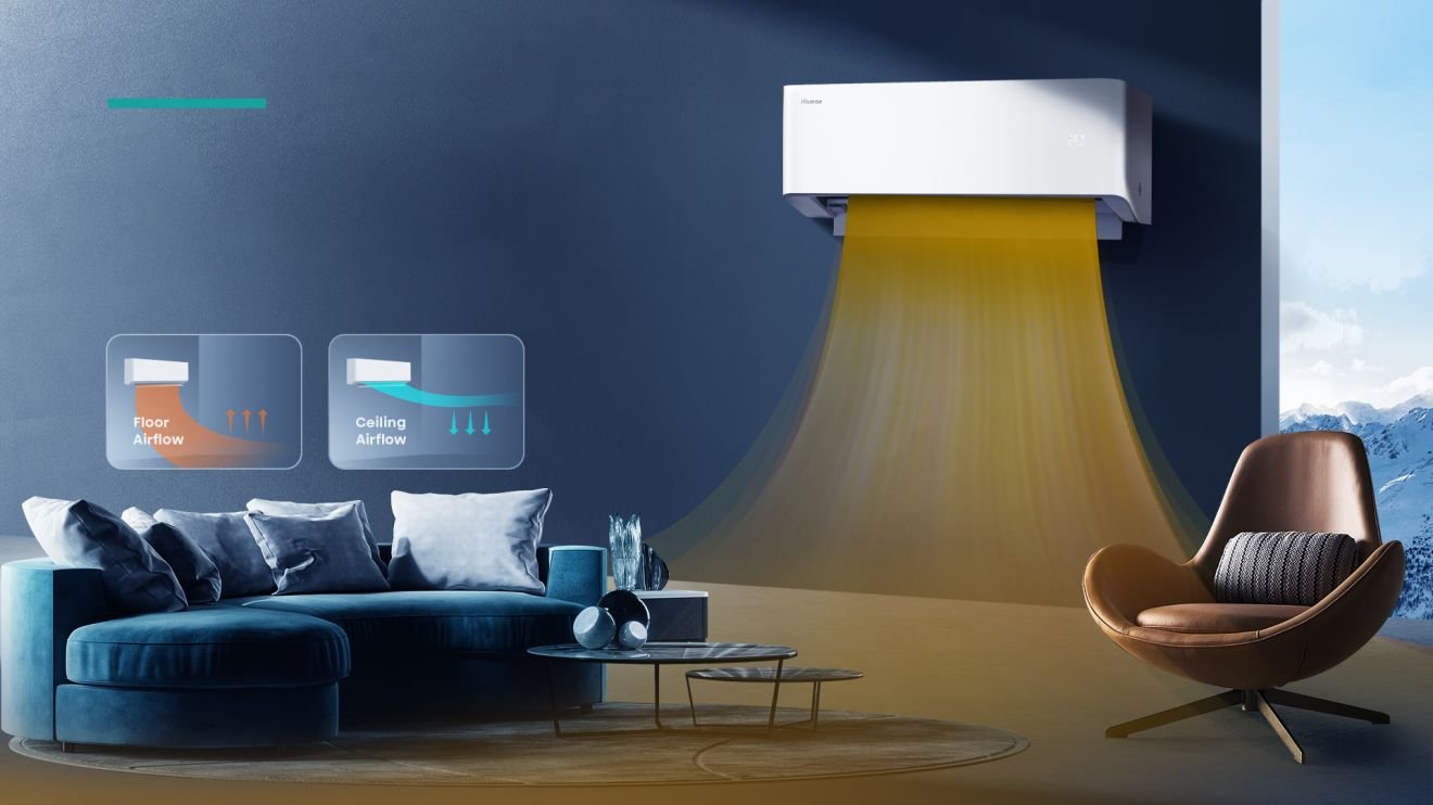 Hisense HB35XU0AG inverter klima uređaj | UNI HB 24 Hisense HB35XU0AG inverter klima uređaj | UNI HB Hisense HB35XU0AG — Smart Airflow(Uni HB White)