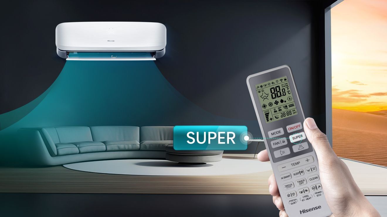 Hisense QJ35XJ3AG — Fresh Air White QJ fast-cooling (HSN 2025)
