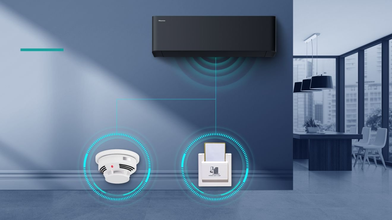 Hisense HB25XU0BG inverter klima uređaj | UNI HB 13 Hisense HB25XU0BG inverter klima uređaj | UNI HB Hisense HB25XU0BG — Uni HB Black Room Card Control(optional)