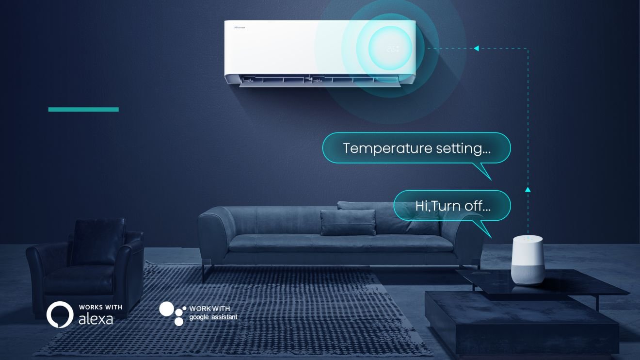 Hisense HB35XU0AG inverter klima uređaj | UNI HB 26 Hisense HB35XU0AG inverter klima uređaj | UNI HB Hisense HB35XU0AG — Voice control(Uni HB White)