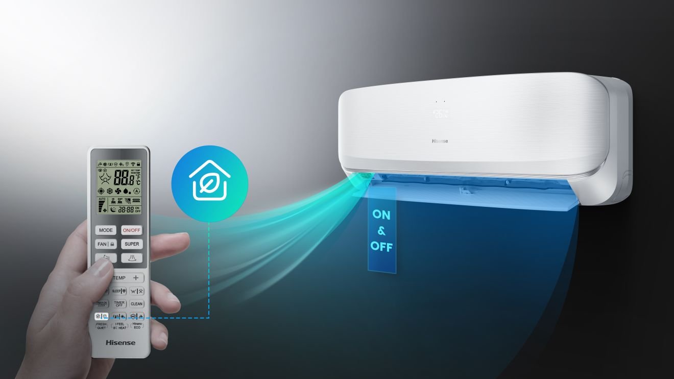 Hisense QJ35XJ3AG — Fresh Air White QJ Independent-Fresh-Air (HSN 2025