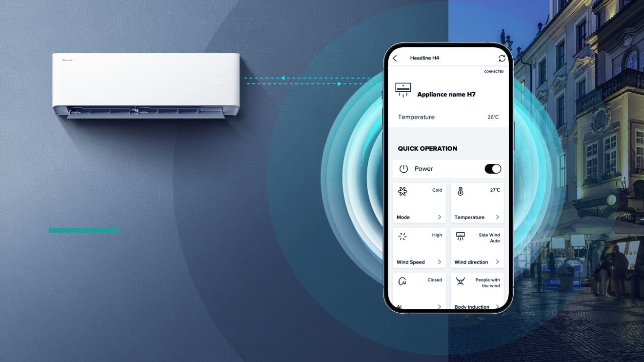 Hisense HB35XU0AG inverter klima uređaj | UNI HB 27 Hisense HB35XU0AG inverter klima uređaj | UNI HB Hisense HB35XU0AG — WIFl Control(Uni HB White)