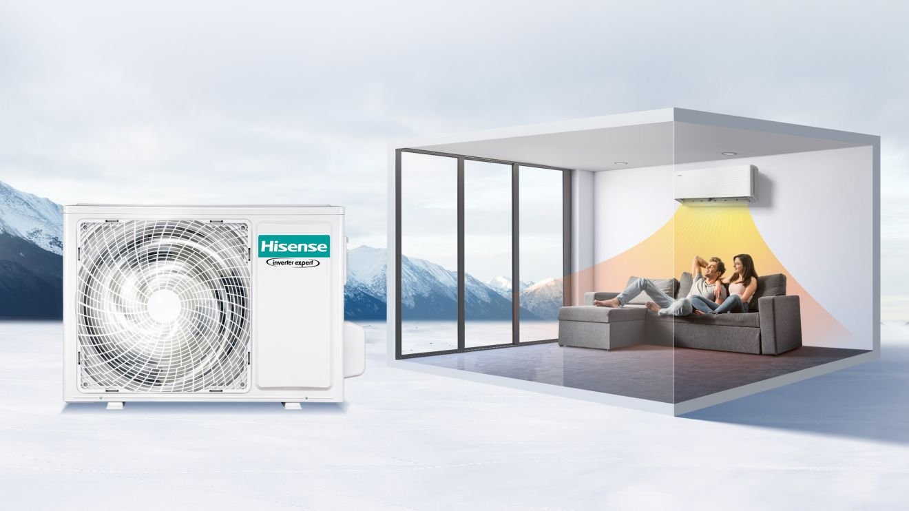 Hisense QH35XV4AG — Energy Pro X White Heating at -22c (Hisense 2024)