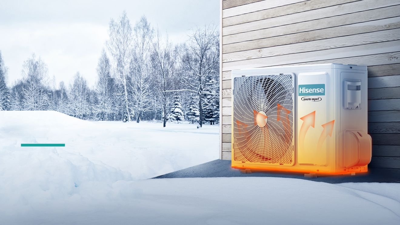 Hisense HB35XU0AG inverter klima uređaj | UNI HB 4 Hisense HB35XU0AG inverter klima uređaj | UNI HB Hisense HB35XU0AG — Bottom E-heater(Uni HB White)