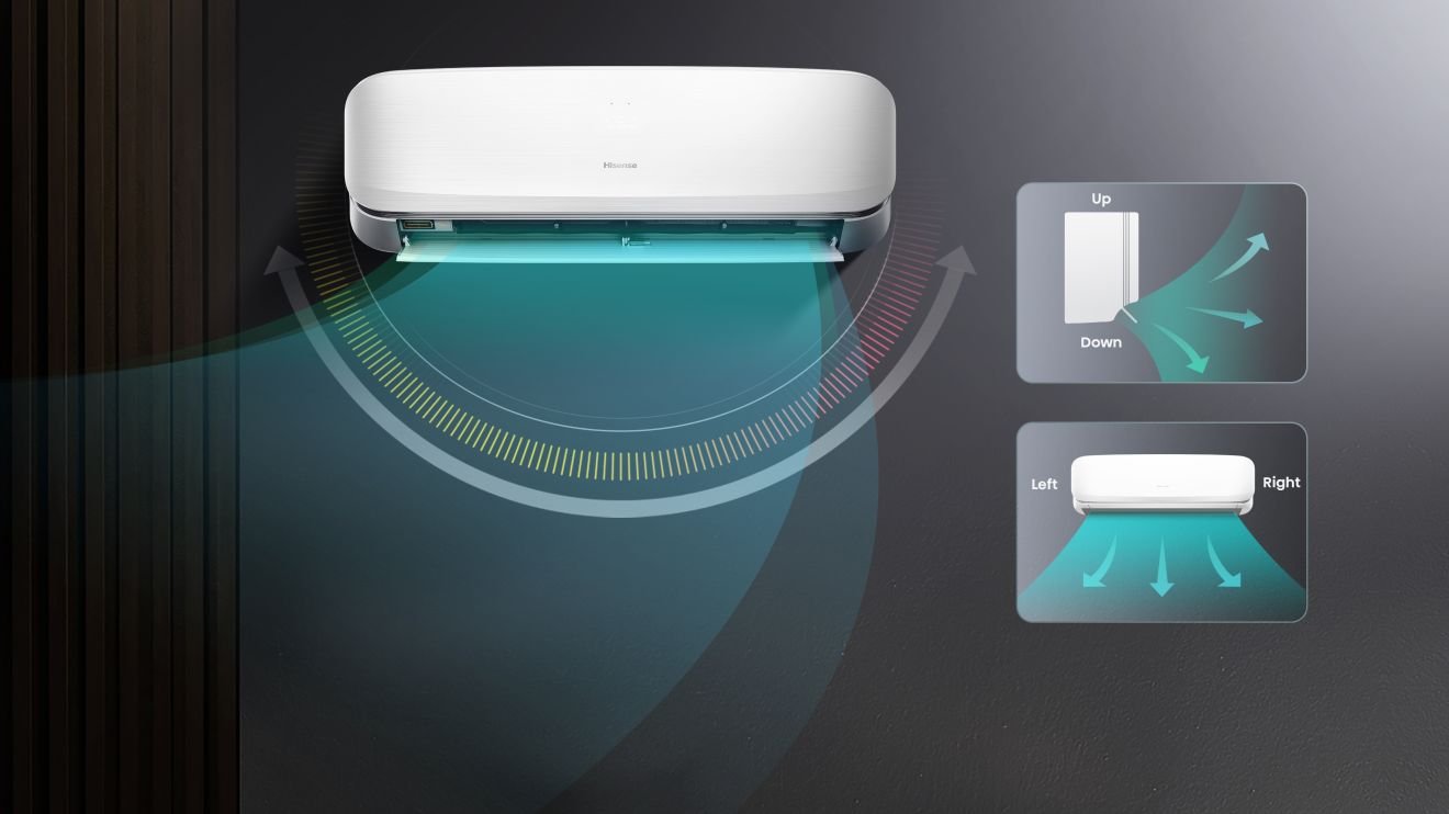 Hisense QJ35XJ3AG — Fresh Air White QJ Various Airflow (HSN 2025)