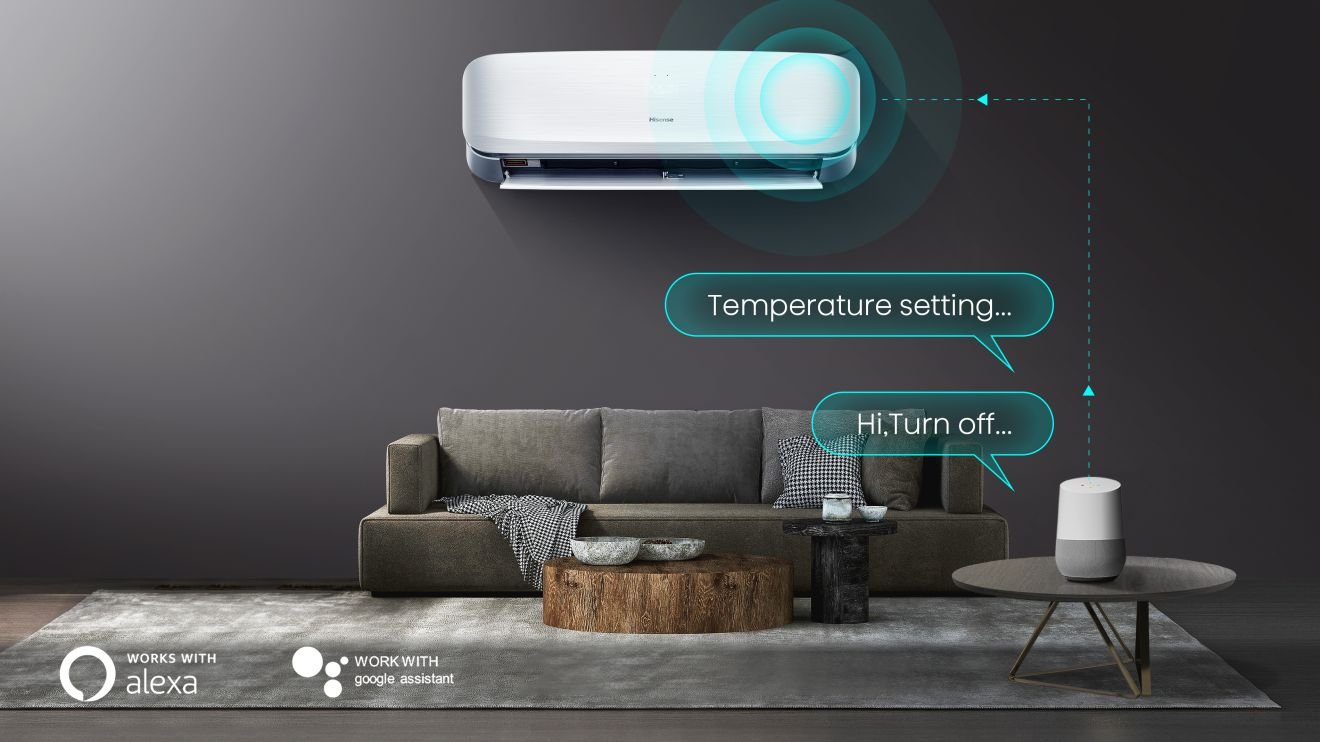 Hisense QJ35XJ3AG — Fresh Air White QJ Voice-control (HSN 2025)