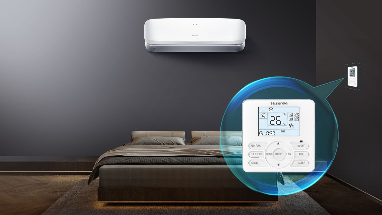 Hisense QJ35XJ3AG — Fresh Air White QJ Wired-Controller(optional) (HSN